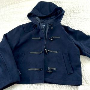 NWOT GAP Cropped Pea Coat